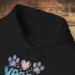 Vegan Love Heavy Blend™ Hooded Sweatshirt Printify