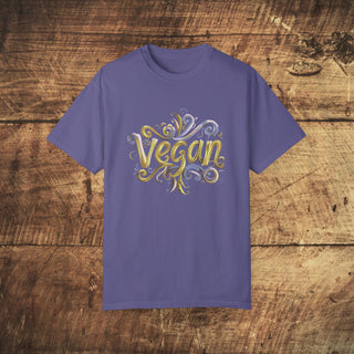 Vegan Garment-Dyed T-shirt Printify