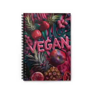 Vegan Spiral Notebook - Ruled Line Printify