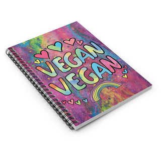 Vegan Spiral Notebook - Ruled Line Printify