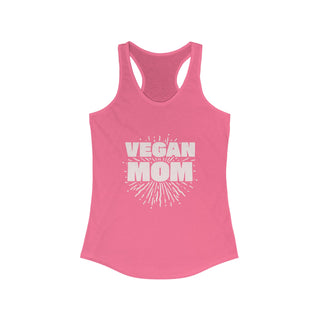 Vegan Mom Women's Ideal Racerback Tank Printify