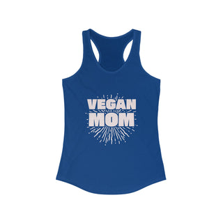 Vegan Mom Women's Ideal Racerback Tank Printify