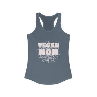 Vegan Mom Women's Ideal Racerback Tank Printify