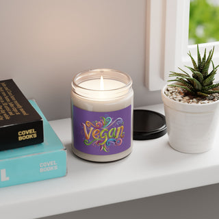 Vegan Scented Soy Candle, 9oz