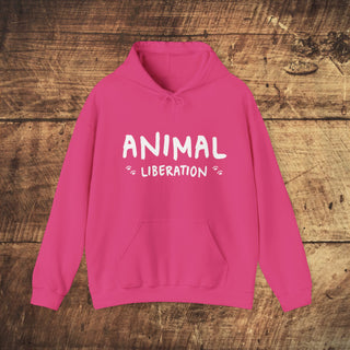 Animal Liberation Heavy Blend™ Hooded Sweatshirt Printify