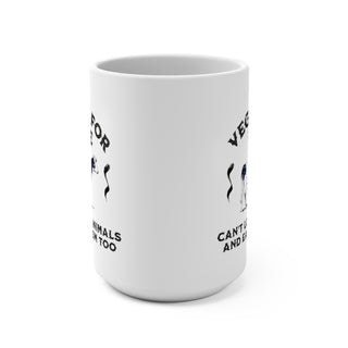 Vegan For Life Coffee Mug 15oz Printify