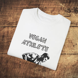 Vegan Athlete Unisex Garment-Dyed T-shirt