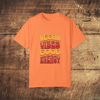 Vegan Vibes Garment-Dyed T-shirt Printify