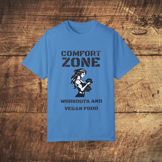 Comfort Zone Garment-Dyed T-shirt Printify