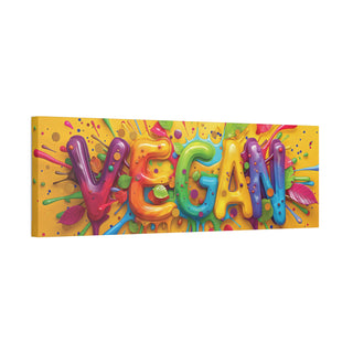 Vegan Classic Stretched Canvas Printify