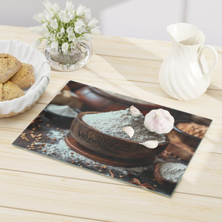 Vegan Tempered Glass Cutting Board Printify