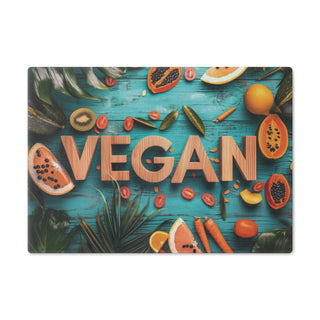 Vegan Tempered Glass Cutting Board Printify