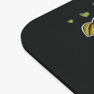 Vegan Love Mouse Pad (Rectangle)