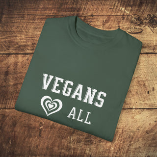 Vegan Garment-Dyed T-shirt Printify