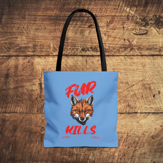 Fur Kills Tote Bag Printify