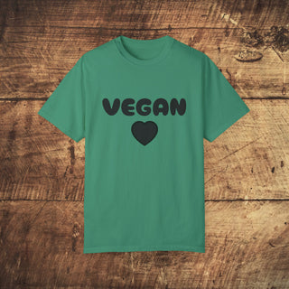 Vegan Garment-Dyed T-shirt Printify