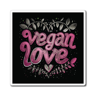 Vegan Love Magnet Printify