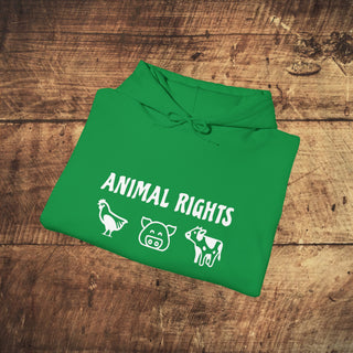 Animal Rights Heavy Blend™ Hooded Sweatshirt Printify