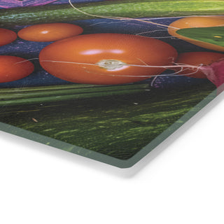 Vegan Tempered Glass Cutting Board Printify