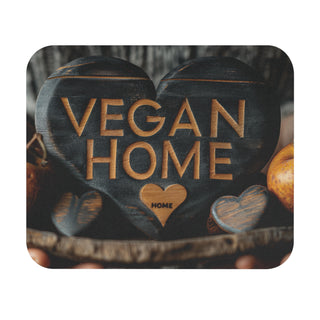 Vegan Home Mouse Pad (Rectangle) Printify