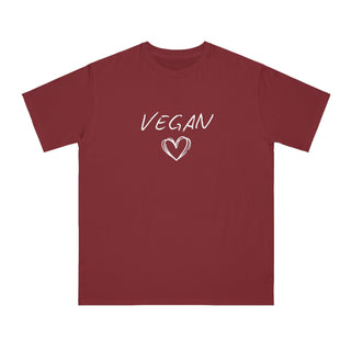 Vegan Heart Organic Unisex Classic T-Shirt