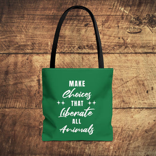 Make Choices Tote Bag Printify