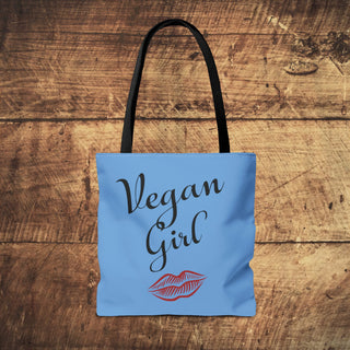 Vegan Girl Tote Bag Printify