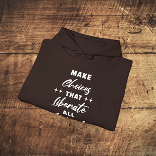 Make Changes Heavy Blend™ Hooded Sweatshirt Printify