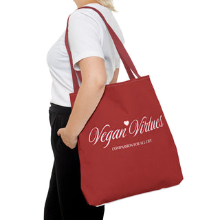 Vegan Virtues Tote Bag Printify
