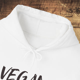 Vegan Girl Heavy Blend™ Hooded Sweatshirt Printify