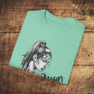 Vegan Girl Garment-Dyed T-shirt Printify