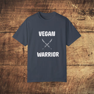 Vegan Warrior Garment-Dyed T-shirt Printify