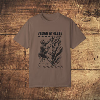 Vegan Athlete Garment-Dyed T-shirt Printify