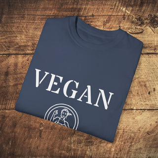 Vegan Garment-Dyed T-shirt Printify