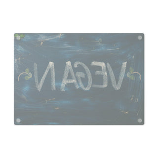 Vegan Tempered Glass Cutting Board Printify