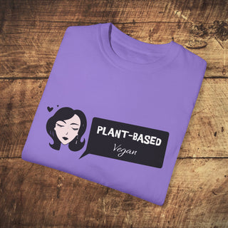 Plant-Based Vegan Garment-Dyed T-shirt Printify