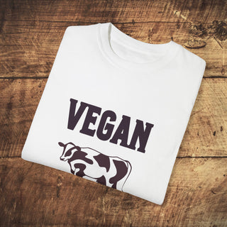 Vegan For Her Garment-Dyed T-shirt Printify