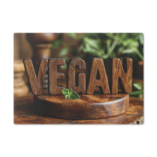 Vegan Tempered Glass Cutting Board Printify