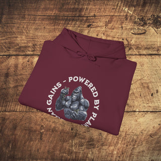 Powered By Plants Heavy Blend™ Hooded Sweatshirt Printify