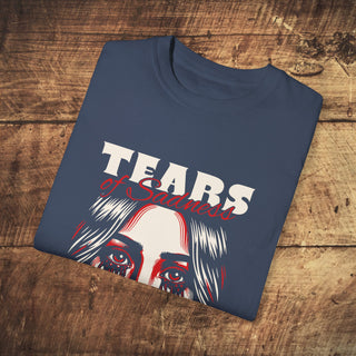 Tears of Sadness Garment-Dyed T-shirt Printify