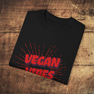 Vegan Vibes Garment-Dyed T-shirt Printify