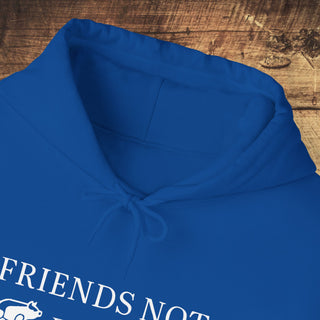 Friends Not Food Heavy Blend™ Hooded Sweatshirt Printify