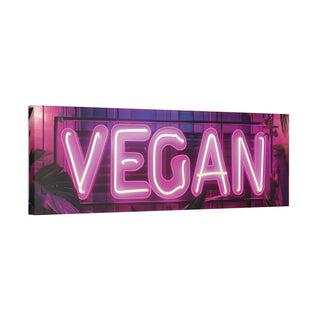 Vegan Classic Stretched Canvas Printify