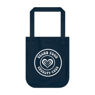 Vegan Food Organic Canvas Tote Bag