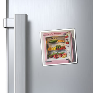 Cruelty-Free Fridge Magnet Printify