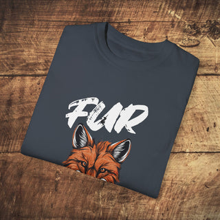 Fur Kills Garment-Dyed T-shirt Printify