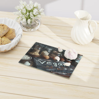 Vegan Tempered Glass Cutting Board Printify