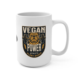 Vegan Power Coffee Mug 15oz Printify