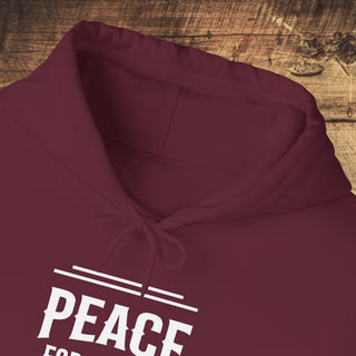 Peace For All Life Heavy Blend™ Hooded Sweatshirt Printify