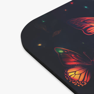 Vegan Butterflies Mouse Pad (Rectangle) Printify